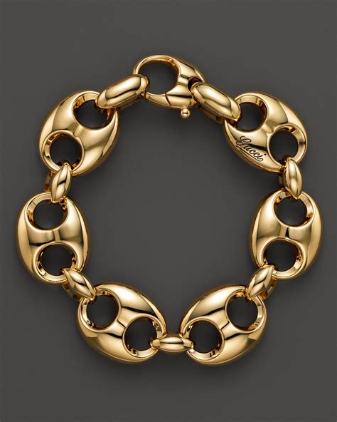 gucci gold band bracelet|most expensive gold Gucci bracelet.